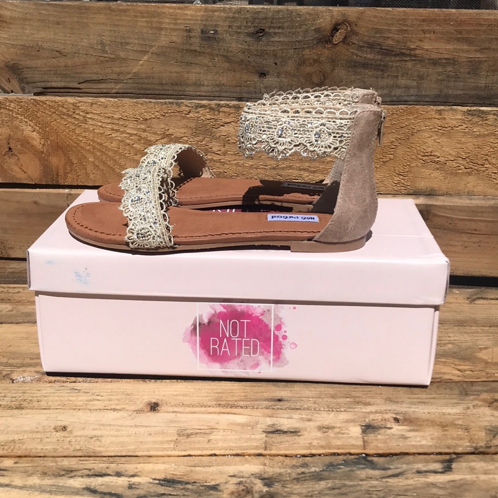Not Rated Sandals Size 6.5